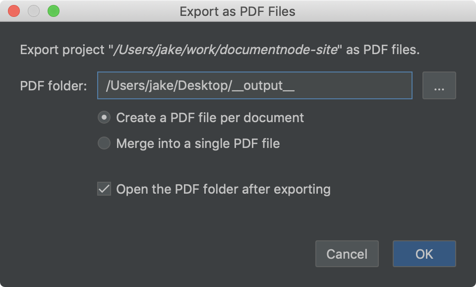 ms project export to pdf file not created